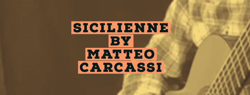 Siciliano By Matteo Carcassi